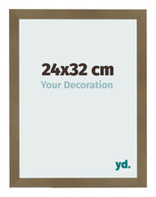 Bilderrahmen 24x32cm Bronze Dekor MDF Bologna Vorne Messe | Yourdecoration.de