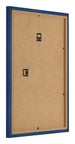 Bilderrahmen 24x32cm Dunkelblau MDF Bologna Ruckseite Schrag | Yourdecoration.de