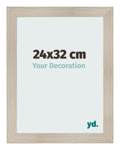 Bilderrahmen 24x32cm Eiche Rustikal MDF Pisa Vorne Messe | Yourdecoration.de