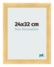 Bilderrahmen 24x32cm Gold Vintage MDF Pisa Vorne Messe | Yourdecoration.de