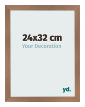 Bilderrahmen 24x32cm Kupfer Dekor MDF Bologna Vorne Messe | Yourdecoration.de