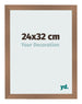 Bilderrahmen 24x32cm Kupfer Dekor MDF Bologna Vorne Messe | Yourdecoration.de