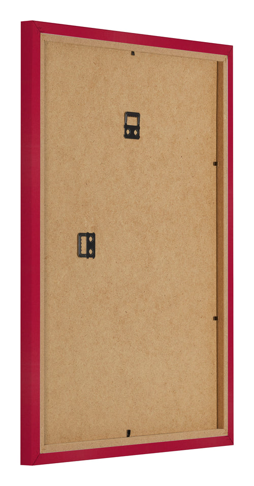 Bilderrahmen 24x32cm Rot MDF Bologna Ruckseite Schrag | Yourdecoration.de