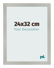 Bilderrahmen 24x32cm Silber Matt MDF Bologna Vorne Messe | Yourdecoration.de