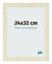 Bilderrahmen 24x32cm Sonoma Eiche MDF Pisa Vorne Messe | Yourdecoration.de
