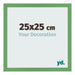 Bilderrahmen 25x25 cm Grun MDF Bologna Vorne Messe | Yourdecoration.de