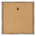 Bilderrahmen 25x25cm Blau Gold Meliert MDF Bologna Ruckseite | Yourdecoration.de