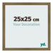 Bilderrahmen 25x25cm Bronze Dekor MDF Bologna Vorne Messe | Yourdecoration.de