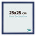 Bilderrahmen 25x25cm Dunkelblau Gewischt MDF Bologna Vorne Messe | Yourdecoration.de