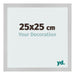 Bilderrahmen 25x25cm Edelstahl MDF Bologna Vorne Messe | Yourdecoration.de