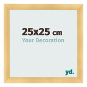 Bilderrahmen 25x25cm Gold Vintage MDF Pisa Vorne Messe | Yourdecoration.de