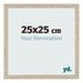 Bilderrahmen 25x25cm Sonoma Eiche MDF Bologna Vorne Messe | Yourdecoration.de