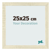 Bilderrahmen 25x25cm Sonoma Eiche MDF Pisa Vorne Messe | Yourdecoration.de
