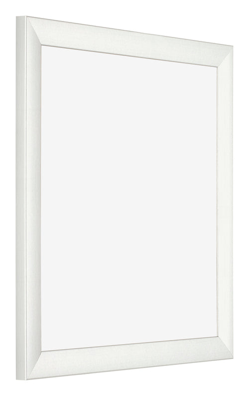 Bilderrahmen 25x25cm Weiß Vintage MDF Pisa Vorne Schrag | Yourdecoration.de