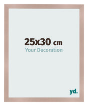 Bilderrahmen 25x30 cm Altrosa MDF Bologna Vorne Messe | Yourdecoration.de