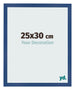 Bilderrahmen 25x30 cm Dunkelblau MDF Bologna Vorne Messe | Yourdecoration.de
