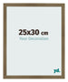 Bilderrahmen 25x30cm Bronze Dekor MDF Bologna Vorne Messe | Yourdecoration.de
