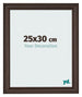 Bilderrahmen 25x30cm Eiche Dunkel MDF Lazio Vorne Messe | Yourdecoration.de