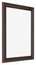 Bilderrahmen 25x30cm Eiche Dunkel MDF Lazio Vorne Schrag | Yourdecoration.de