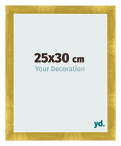 Bilderrahmen 25x30cm Gold Vintage MDF Pisa Vorne Messe | Yourdecoration.de