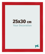 Bilderrahmen 25x30cm Rot MDF Pisa Vorne Messe | Yourdecoration.de