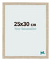 Bilderrahmen 25x30cm Sonoma Eiche MDF Bologna Vorne Messe | Yourdecoration.de