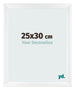 Bilderrahmen 25x30cm Weiß Vintage MDF Pisa Vorne Messe | Yourdecoration.de
