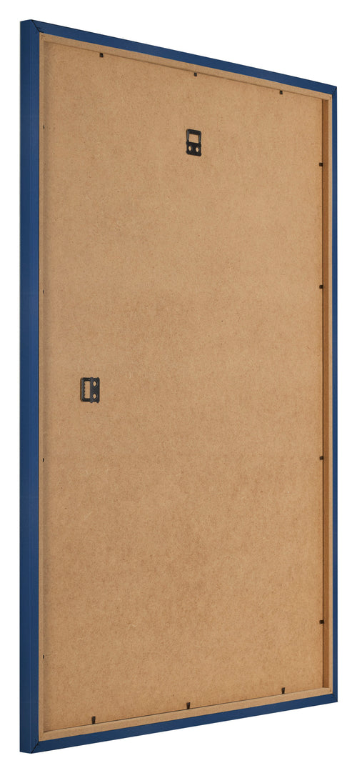 Bilderrahmen 25x35cm Dunkelblau MDF Bologna Ruckseite Schrag | Yourdecoration.de