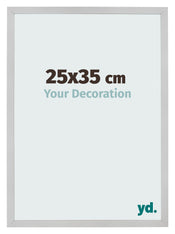 Bilderrahmen 25x35cm Edelstahl MDF Bologna Vorne Messe | Yourdecoration.de