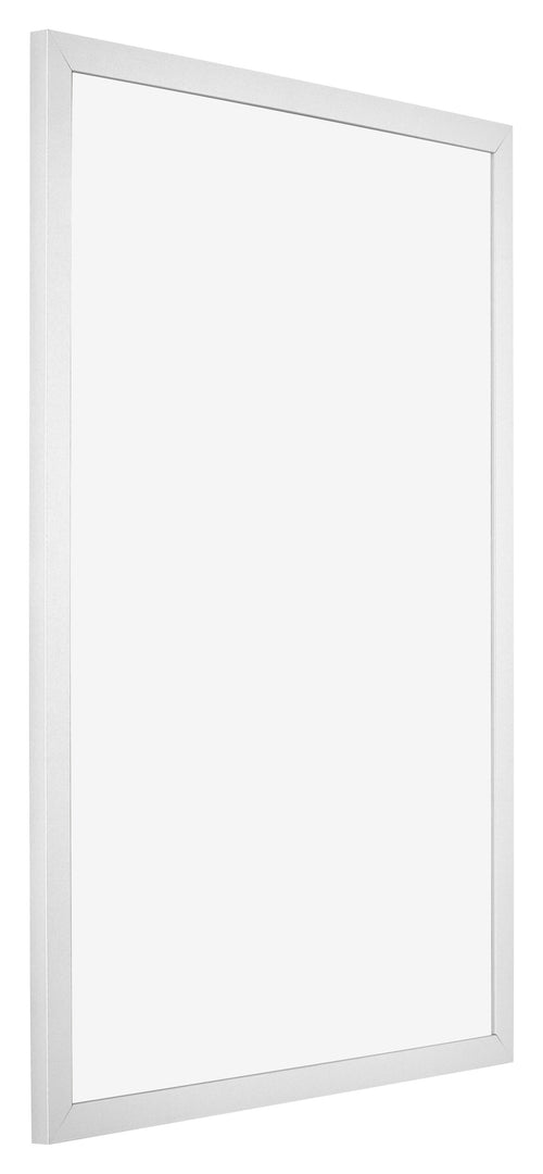 Bilderrahmen 25x35cm Weiss Matt MDF Bologna Vorne Schrag | Yourdecoration.de