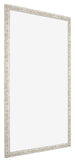 Bilderrahmen 25x35cm Weiß Vintage MDF Bologna Vorne Schrag | Yourdecoration.de
