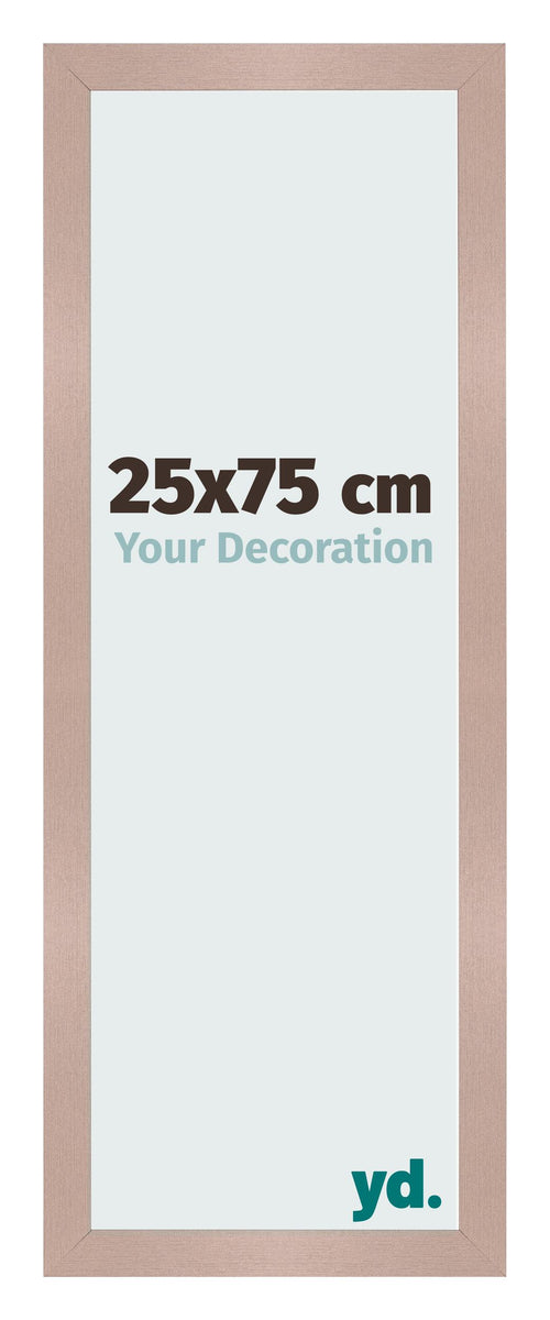 Bilderrahmen 25x75 cm Altrosa MDF Bologna Vorne Messe | Yourdecoration.de