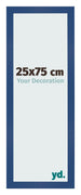 Bilderrahmen 25x75 cm Dunkelblau MDF Bologna Vorne Messe | Yourdecoration.de