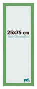 Bilderrahmen 25x75 cm Grun MDF Bologna Vorne Messe | Yourdecoration.de