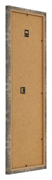 Bilderrahmen 25x75cm Blau Gold Meliert MDF Bologna Ruckseite Schrag | Yourdecoration.de