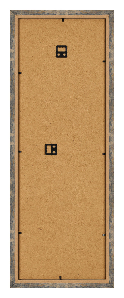 Bilderrahmen 25x75cm Blau Gold Meliert MDF Bologna Ruckseite | Yourdecoration.de