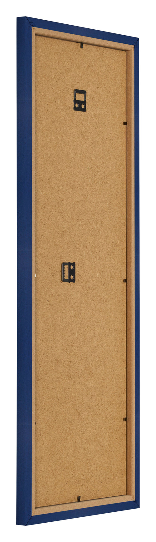 Bilderrahmen 25x75cm Dunkelblau Gewischt MDF Bologna Ruckseite Schrag | Yourdecoration.de