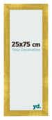 Bilderrahmen 25x75cm Gold Vintage MDF Pisa Vorne Messe | Yourdecoration.de