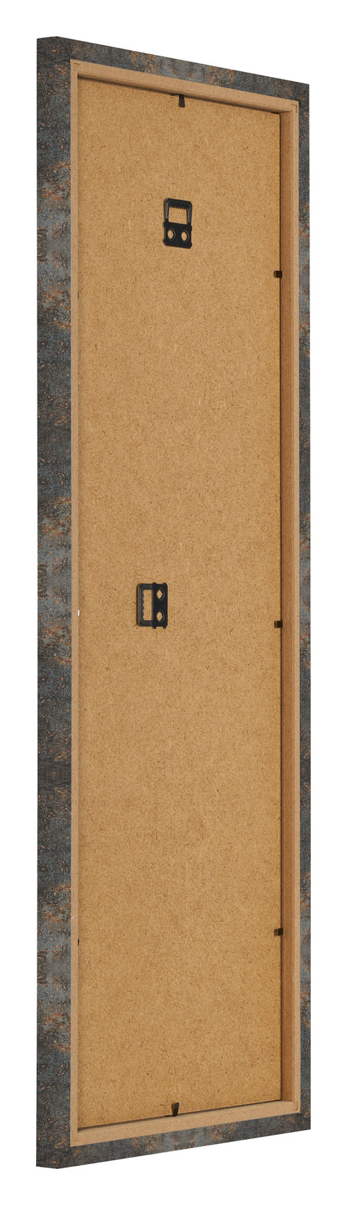 Bilderrahmen 25x75cm Oxidiertes Metall MDF Bologna Ruckseite Schrag | Yourdecoration.de