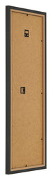 Bilderrahmen 25x75cm Schwarz Gemasert MDF Bologna Ruckseite Schrag | Yourdecoration.de