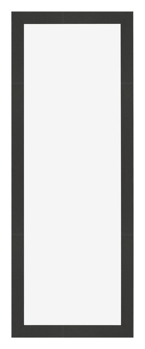 Bilderrahmen 25x75cm Schwarz Gemasert MDF Bologna Vorne | Yourdecoration.de