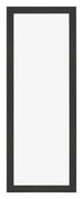 Bilderrahmen 25x75cm Schwarz Gemasert MDF Bologna Vorne | Yourdecoration.de
