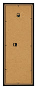 Bilderrahmen 25x75cm Schwarz Hochglanz MDF Bologna Ruckseite | Yourdecoration.de