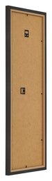 Bilderrahmen 25x75cm Schwarz Matt MDF Bologna Ruckseite Schrag | Yourdecoration.de