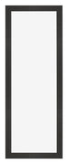 Bilderrahmen 25x75cm Schwarz Matt MDF Bologna Vorne | Yourdecoration.de