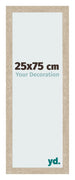 Bilderrahmen 25x75cm Sonoma Eiche MDF Bologna Vorne Messe | Yourdecoration.de