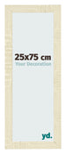 Bilderrahmen 25x75cm Sonoma Eiche MDF Pisa Vorne Messe | Yourdecoration.de