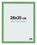 Bilderrahmen 28x35 cm Grun MDF Bologna Vorne Messe | Yourdecoration.de