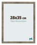 Bilderrahmen 28x35 cm Metall Vintage MDF Bologna Vorne Messe | Yourdecoration.de