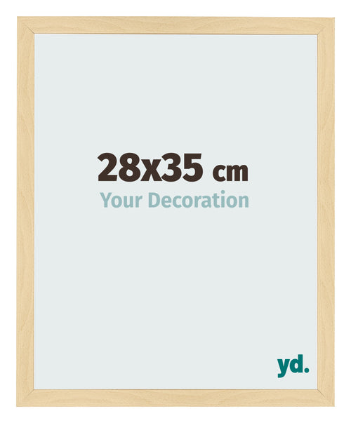 Bilderrahmen 28x35cm Buche Dekor MDF Bologna Vorne Messe | Yourdecoration.de